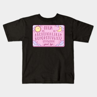 Kawaii Ouija Board Witchy Pastel Halloween Gift Kids T-Shirt